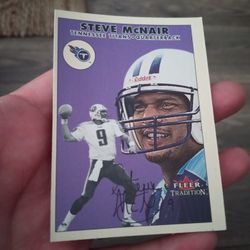 Steve McNair 2000 Fleer Tradition #32 FOOTBALL Card
C