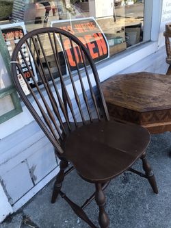 Brown Painted Windsor Chair