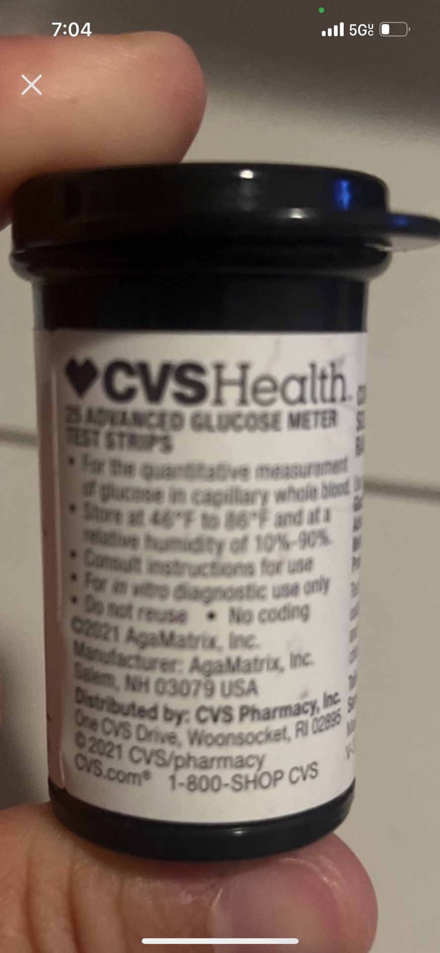 Glucose Meter Strips