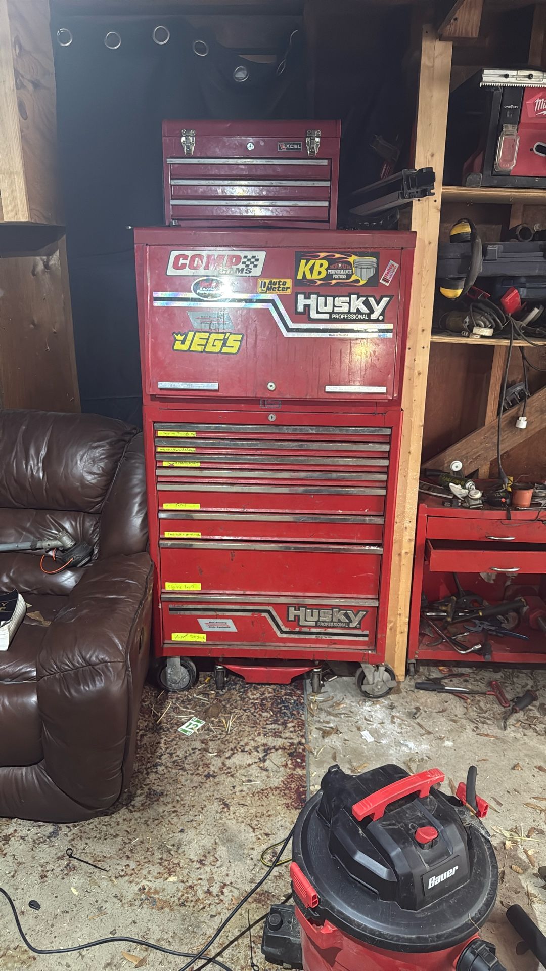 Husky Took Box 2pc Great Condition $500