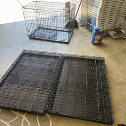 Wired Wire Dog Kennels 3 Sizes 