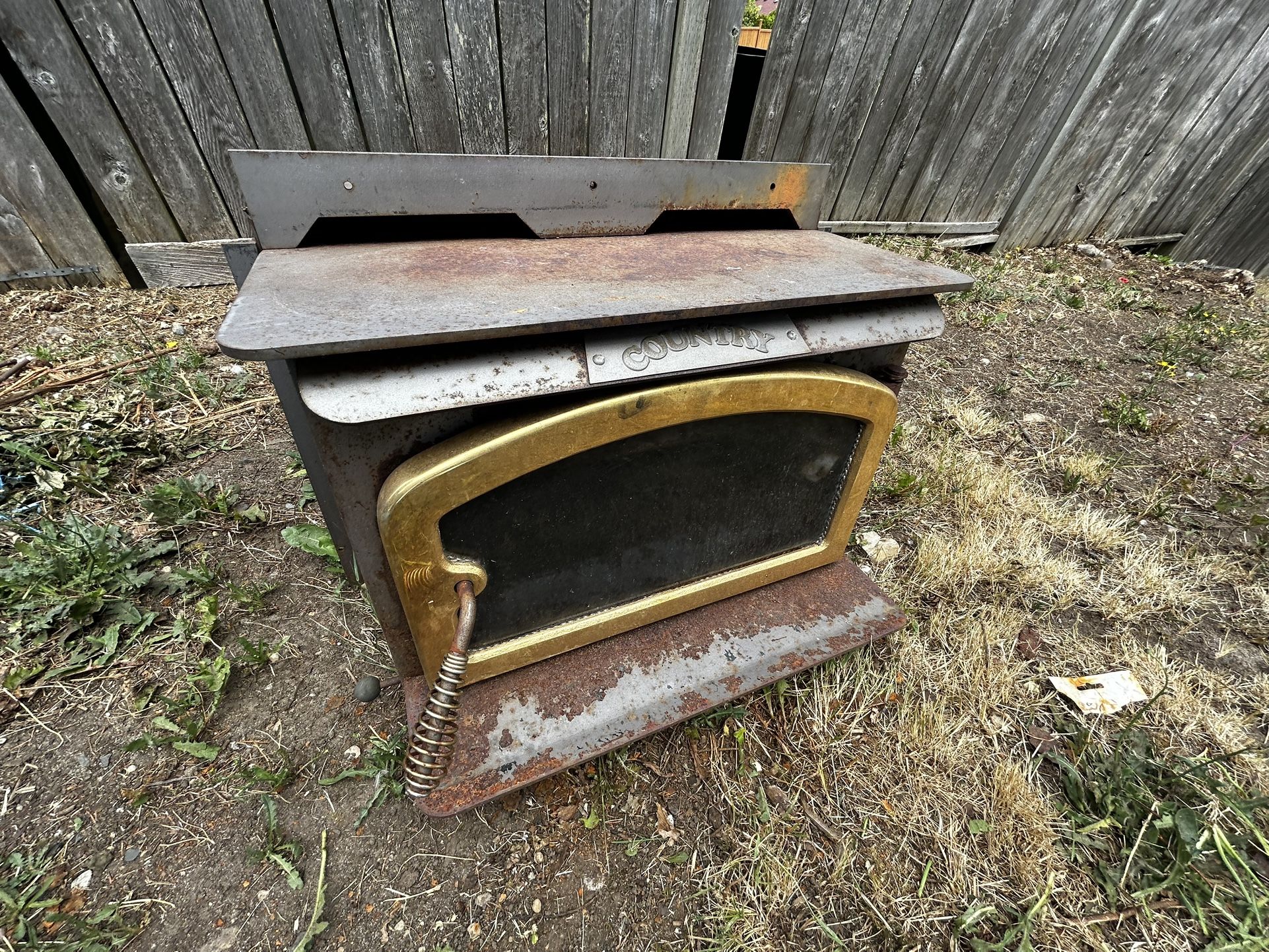 Wood Burning Fireplace