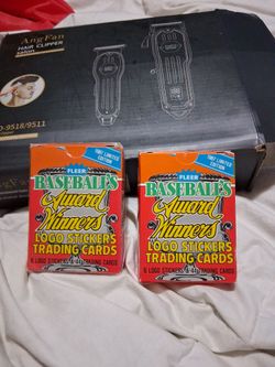 1987 Fleer Baseball's Award Winners Trading Card Sets (2)