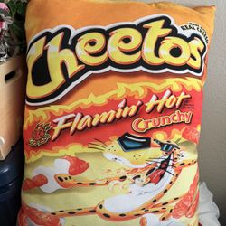 Hot Cheetos pillow 