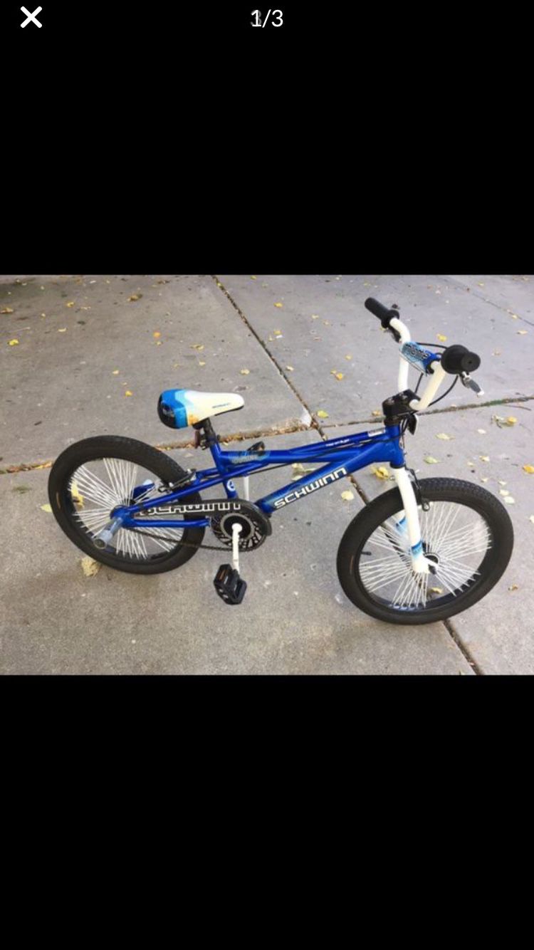 Boys 20” Schwinn bike (like new)