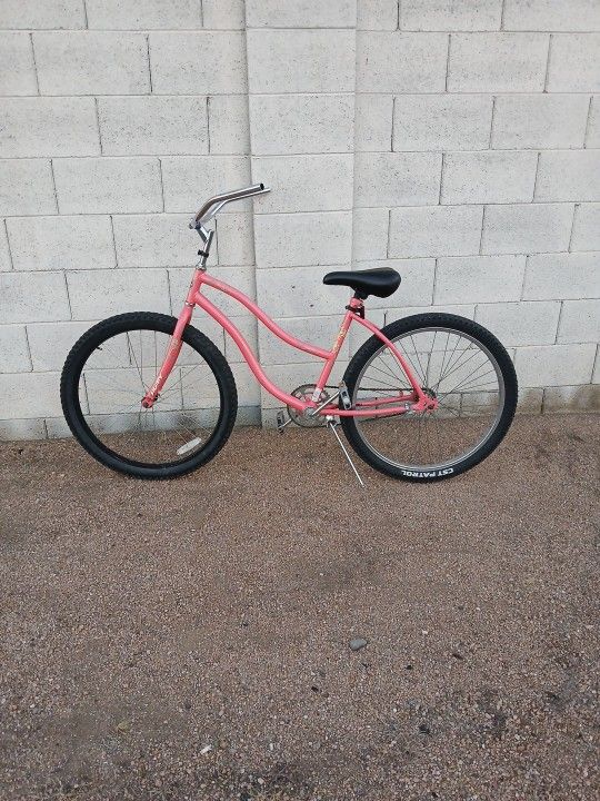 Pink Huffy Woman's Bike