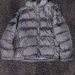Black Calvin Klein Puffer Jacket