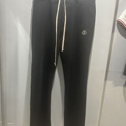 Rick Owens+Moncler FW24 Wide Bela Pants Black Size Small Used