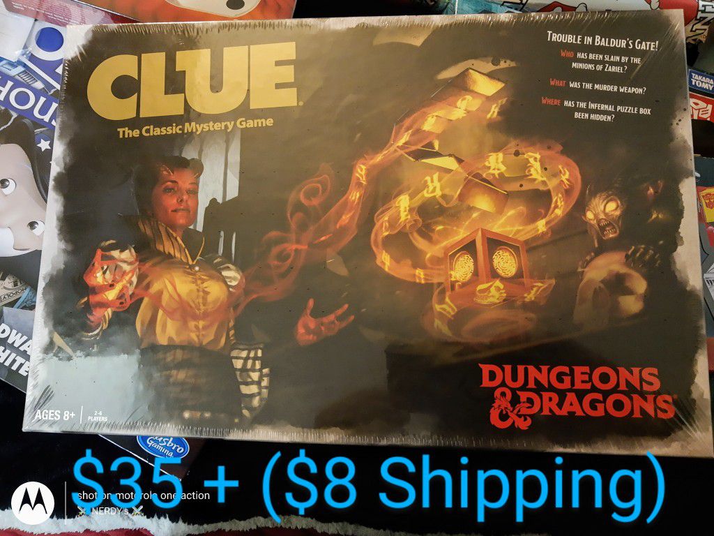 Clue Dungeons & Dragon's Edition (New)