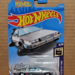 Hot Wheels Super Treasure Hunt Back to the Future Delorean