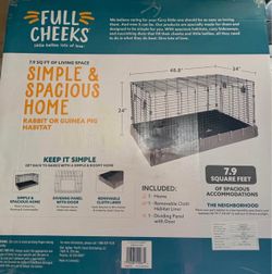 Rabbit/guinea pig habitat