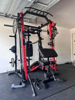Marcy Smith Machine Set with Weights