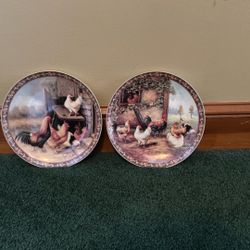 Rooster Plates