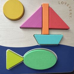 LOVEVERY: Two-Sided Wooden Puzzle (Stellar Condition)