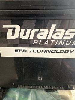 Car Battery Duralast Platinum