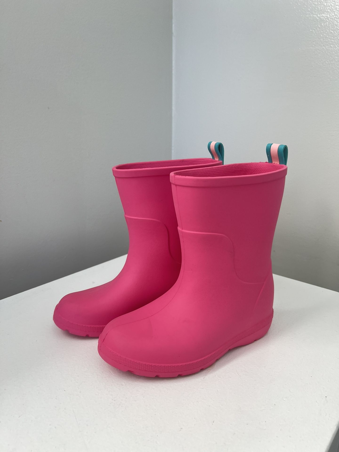 Totes Girls Rain Boots In Size 9/10