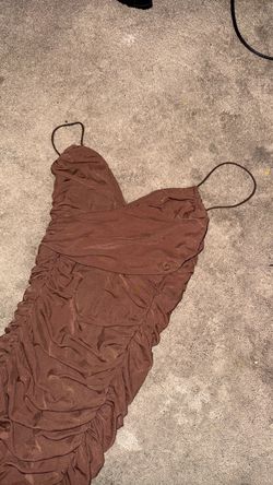 Brown dress