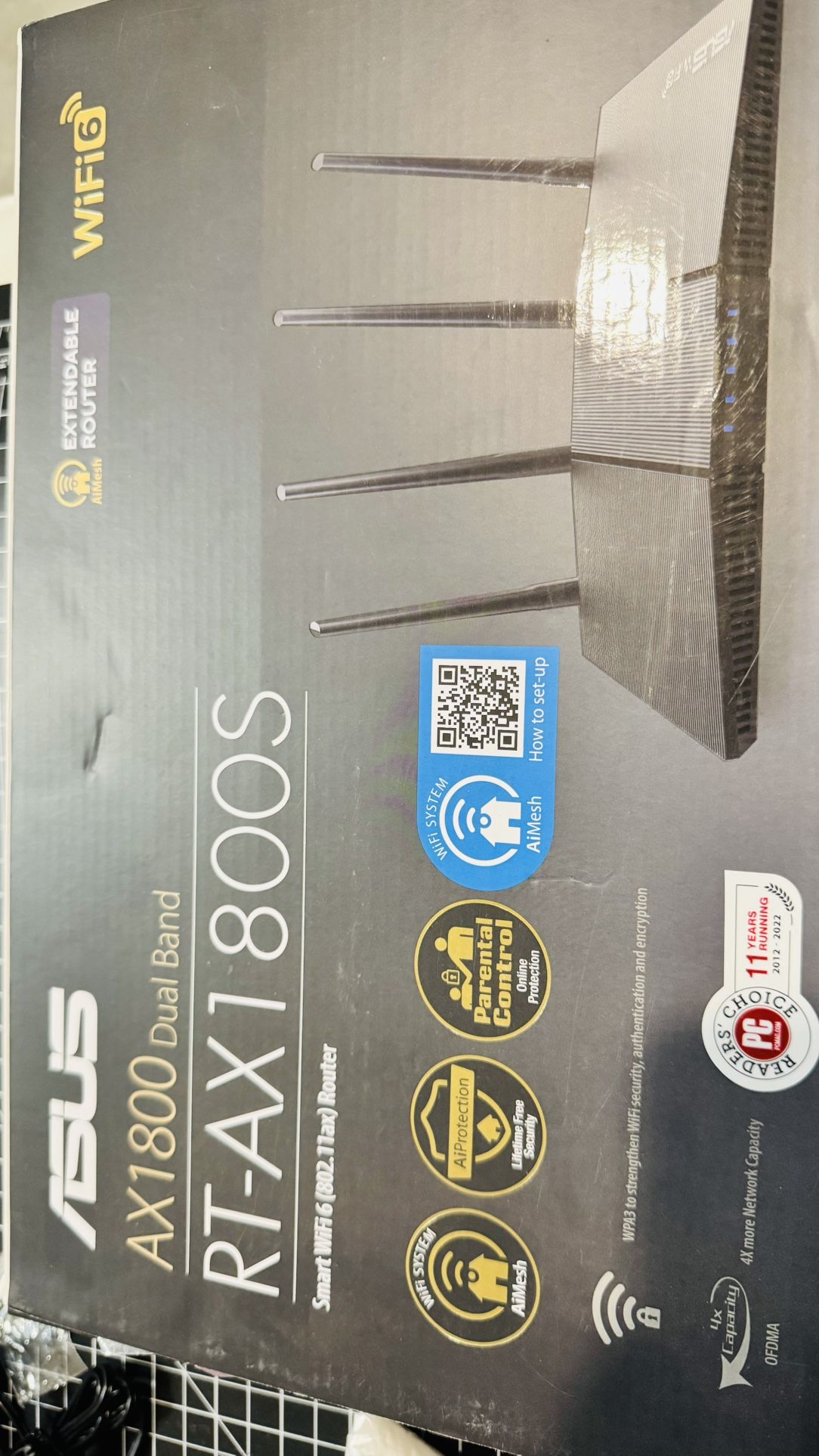 Asus Router RT-AX1800s Wifi6