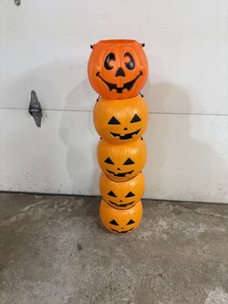 Halloween candy buckets