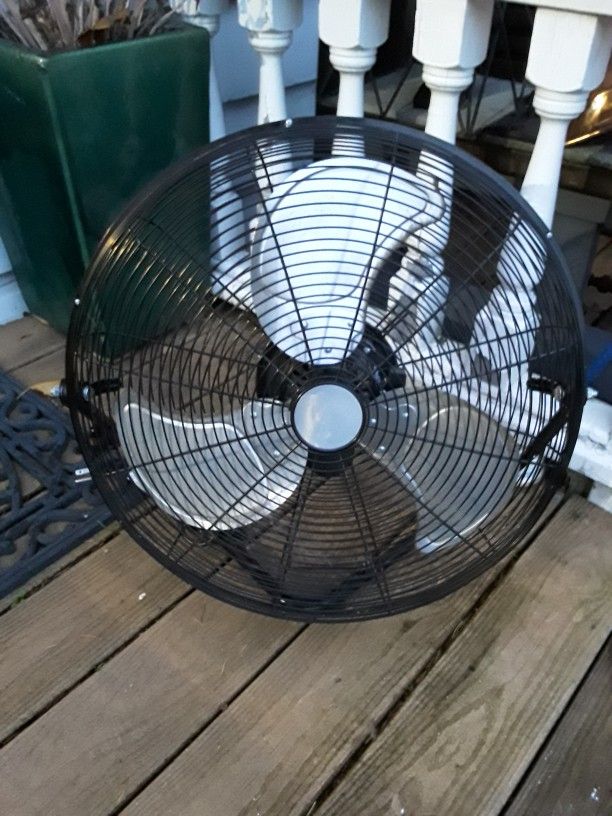 High Powered Fan Metal Blades Cool Cooling Air Conditioner Heat Hot
