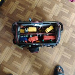 Husky Tool Bag With Multiple Items 