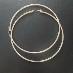 Arracadas .925 Plata Grandes 