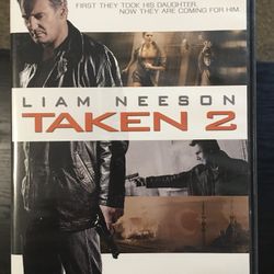 Taken 2 DVD 2013 Liam Neeson Maggie Grace Famke Janssen