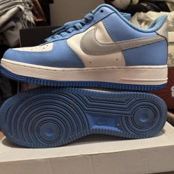 Custom Nike Blue Airforces