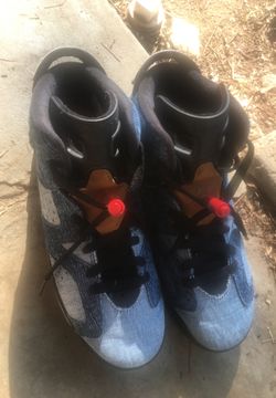 Air jordan retro 6 denim gs
