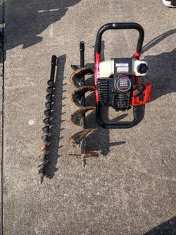 Predator Auger w/8" & 2" drills