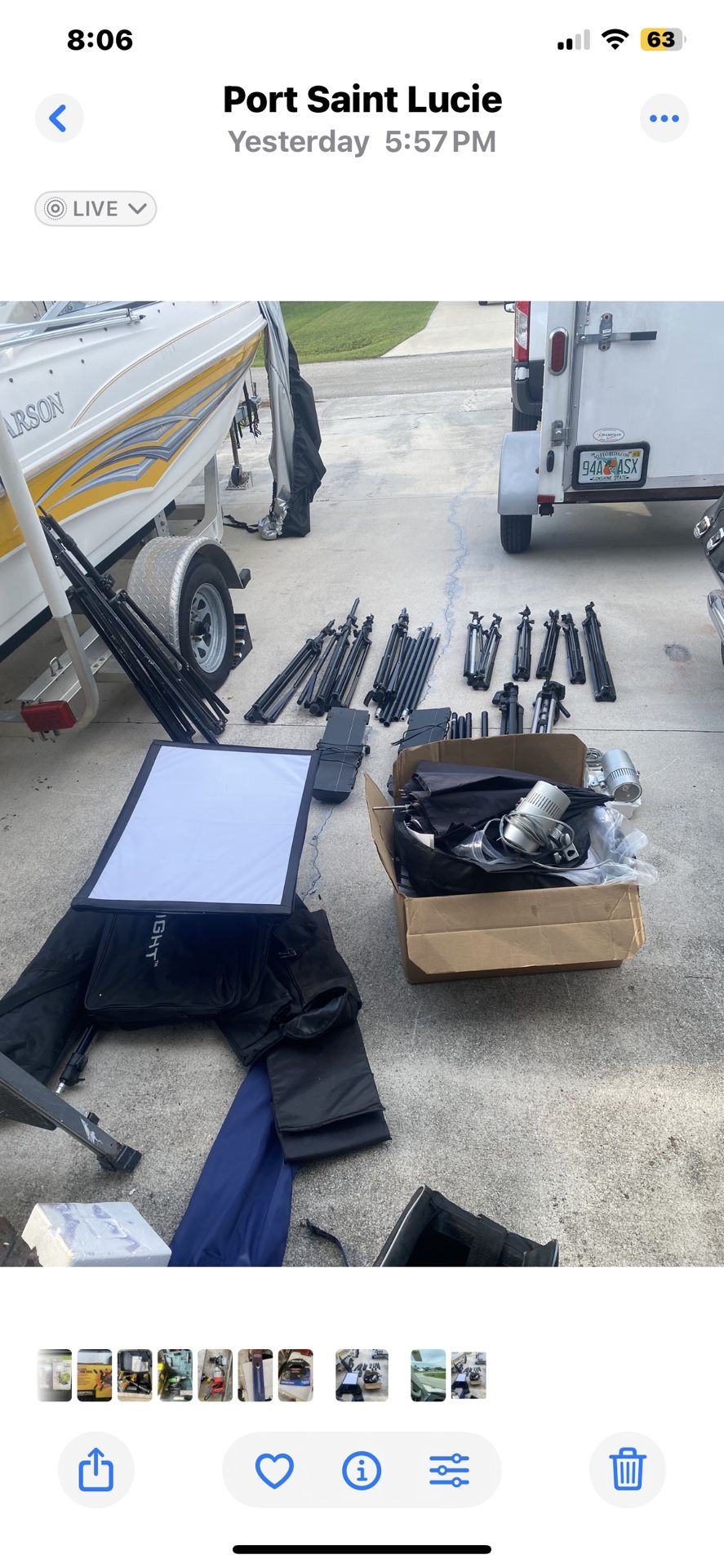 Photo studio set up