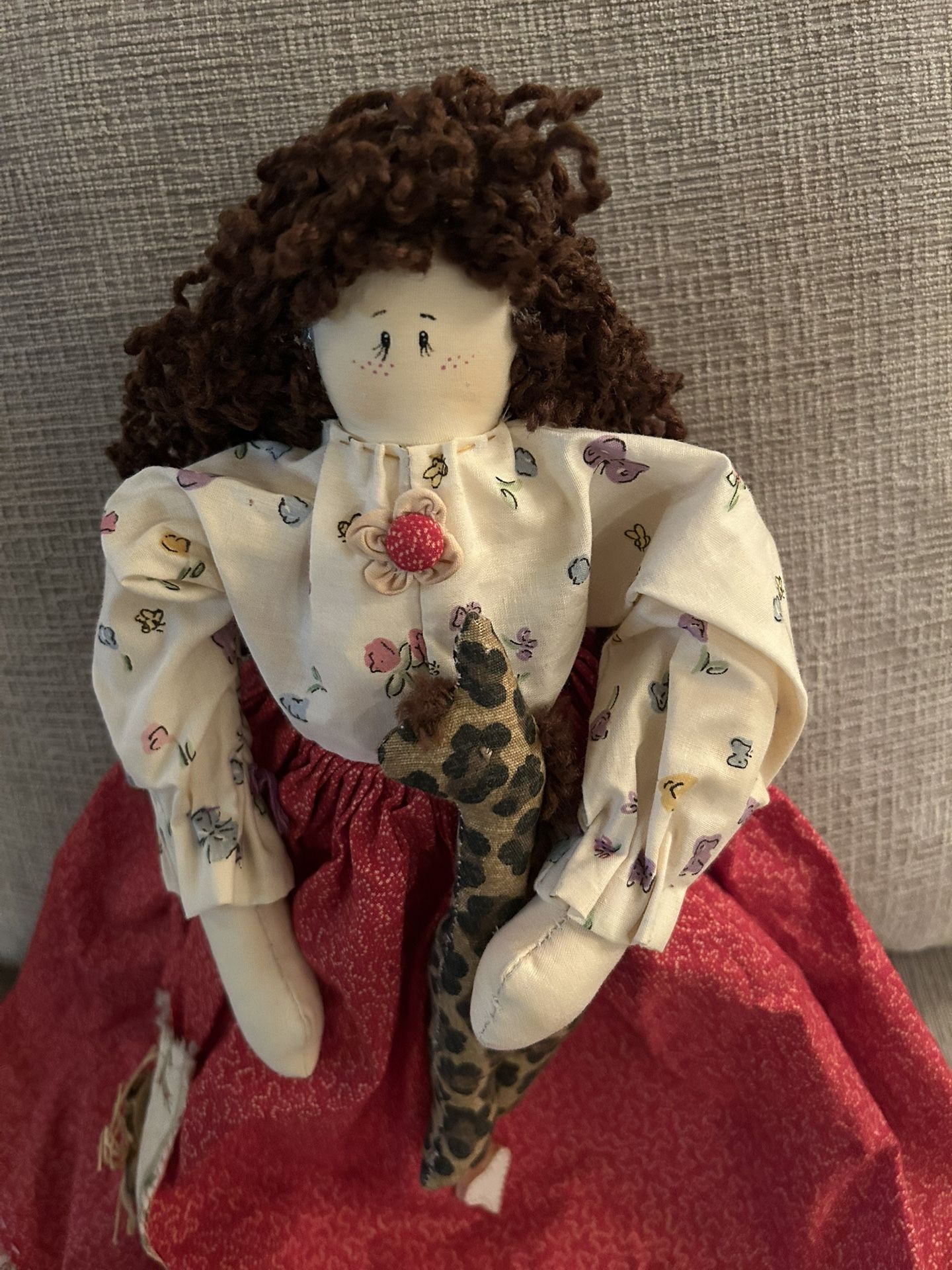 Handcrafted Cloth Doll