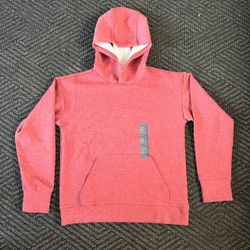 All in Motion Youth L 10/12 Red Heather Hoodie NWT