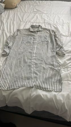 Blouse Dress Daisies Woman Size Small