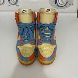 Nike Dunk Highs 1985 Acid Wash Sz 11