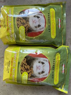 Ferret Food  2 Bags 