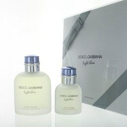 DOLCE & GABBANA - LIGTH BLUE 2PC SET ( M ) 4.2 OZ