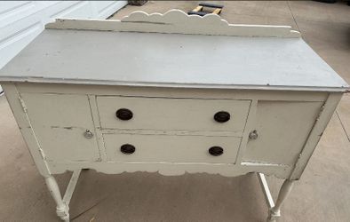 🐜🐜ANTIQUE: BUFFET TABLE. -🎨 Pick Your Color I Custom Paint 