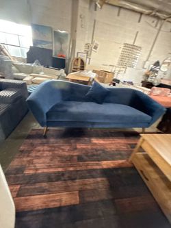 Hermosa Velvet Sofa - 87" W x 34.5" D x 34.25" H $