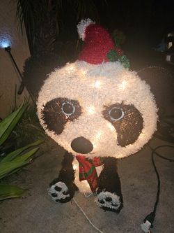 Christmas out side deocr light up