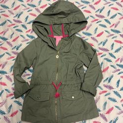 Decorated hooded jacket