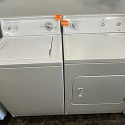 USED KENMORE WASHER AND DRYER SET