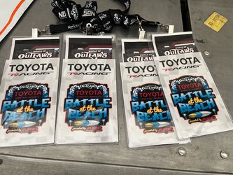 World of Outlaws Toyota Racing Battle at the Beach Credentials