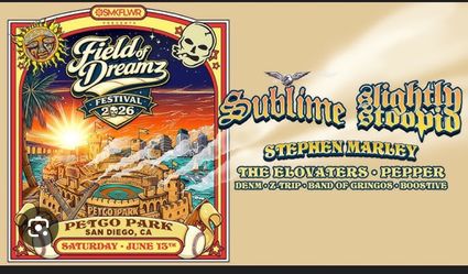 Field of Dreams festival Slightly Stoopid Sublime