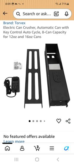 Can crusher  electric