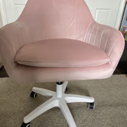 NEW!  PINK OFFICE CHAIR 