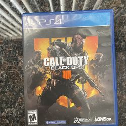 Call of Duty Black Ops 4