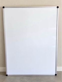 Large Dry Erase Whiteboard with Aluminum Frame