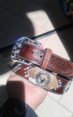 Premium Leather Belt Made in mexico