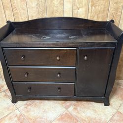 Three Drawer Baby Changing Table